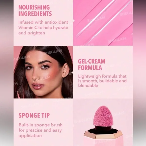 SHEGLAM Color Bloom Liquid Blush NEW 🏷️ - Picture 4 of 7